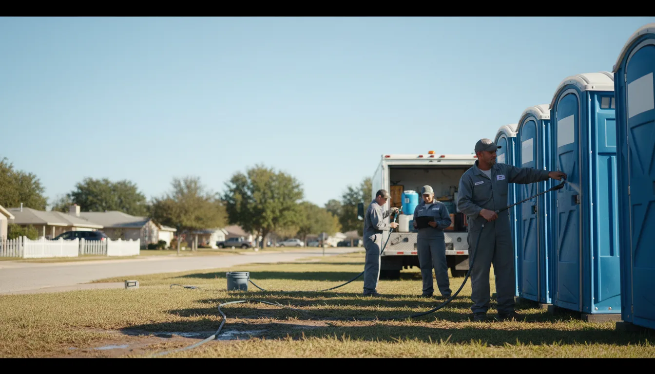Long-Term Portable Toilet Rental in Cairo, IL near me